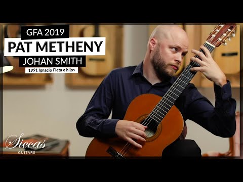 Johan Smith plays GFA 2019 set piece by Pat Metheny on a 1991 Ignacio Fleta guitar | Siccas guitar