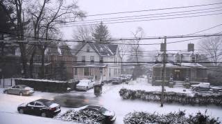 preview picture of video 'NY City Blizzard Time-Lapse'