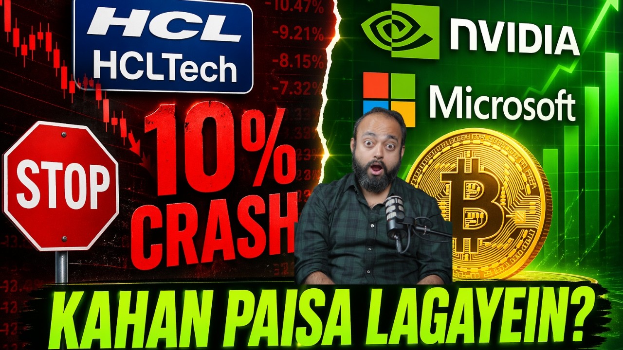 HCL Tech Crashed 10%: The End of Indian IT?