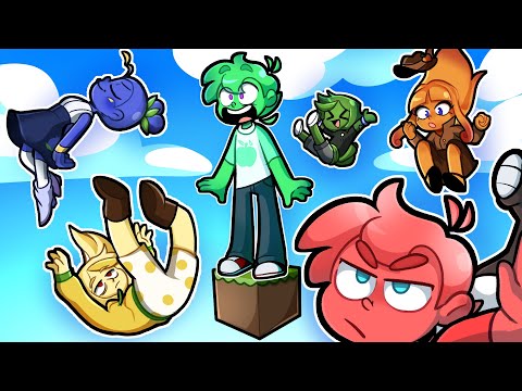 MUNDO TORAJO no MINECRAFT NUM BLOCO SÓ !!! (Série Completa)