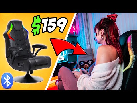 $159 Walmart RGB Gaming Chair With Speakers - Does it Suck?