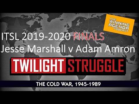 Twilight Struggle ITSL FINALS 2020 Game 1 - Jesse Marshall v Adam Amron