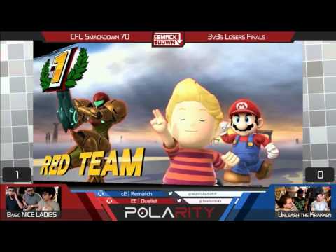 CFLS70 - Basic Nice Ladies (Red) vs Unleash The Krakken (Blue) - LF