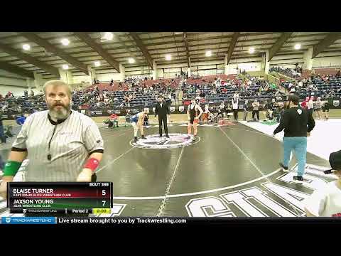 187 Lbs Semifinal - Jaxson Young, Juab Wrestling Club Vs Blaise Turner, East Idaho Elite Wrestling