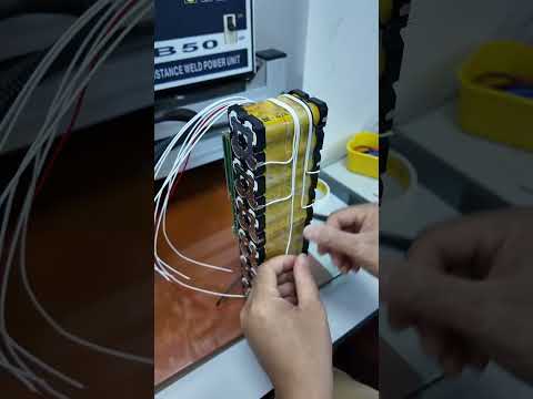 Power Tool Battery Assembly: Building a 12S2P 8.4Ah 43.2V Lithium Pack #batterypack #customizable