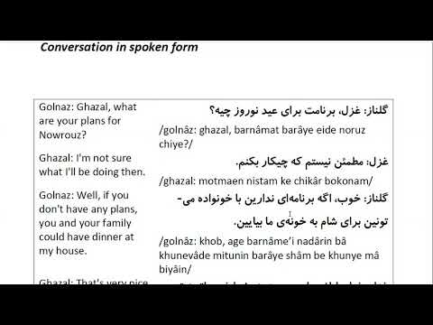Farsi Conversation: Most Common Words and Phrases: Lesson 99: Nowrouz ceremony