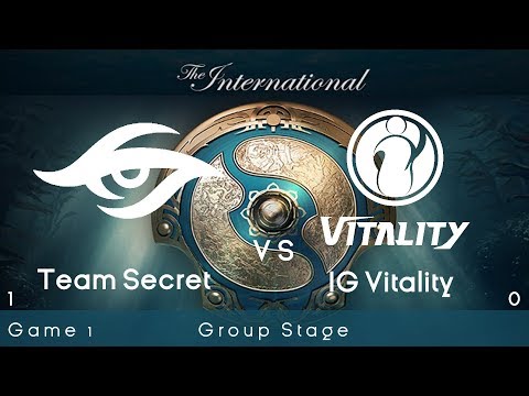 Secret vs IG.V The International TI7 2017 Group Stage Dota 2 Highlights
