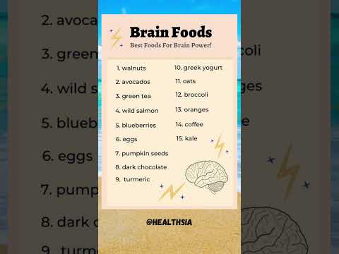 Brain Food: Best Food for brain power