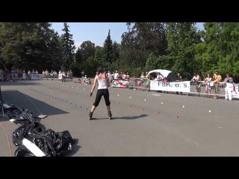 Buchcárová 2 jízda MČR freestyle slalom 2011