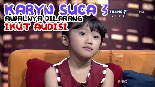 Download lagu KARYN SUCA 3 Awalnya Dilarang Orang Tua Ikut Audisi - Hitam Putih 9 November 2017 mp3