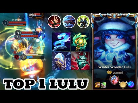 Wild Rift Lulu - Top 1 Lulu Gameplay Rank Challenger
