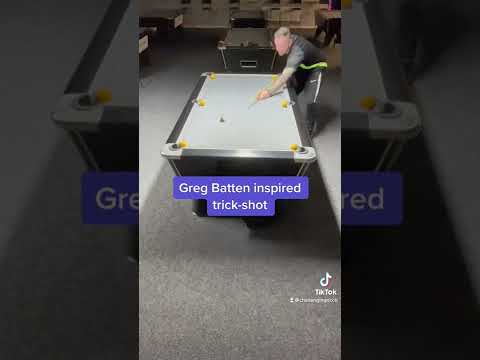Greg Batten inspired Trickshot 🎱🔥