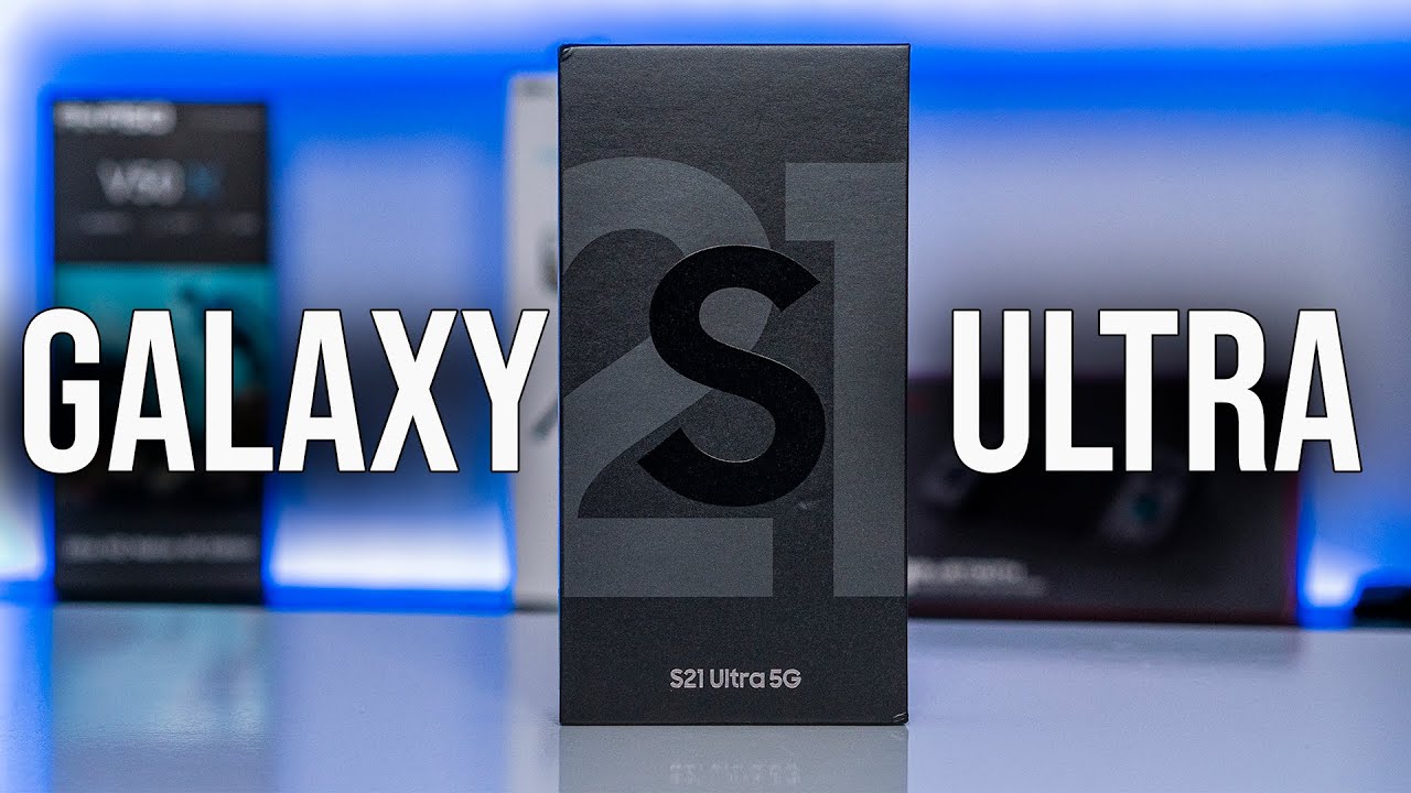 Samsung Galaxy S21 Ultra Unboxing - A Phone For Batman