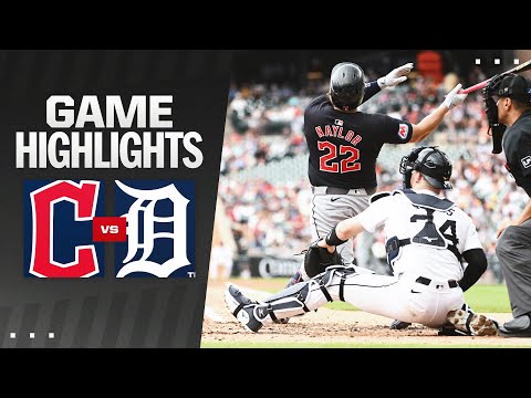 Guardians vs. Tigers Game Highlights (7/30/24) | MLB Highlights - YouTube