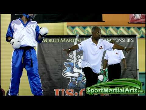 US Open 2012 - Michael Vergara v Chris Garguilo - 16-17 point sparring