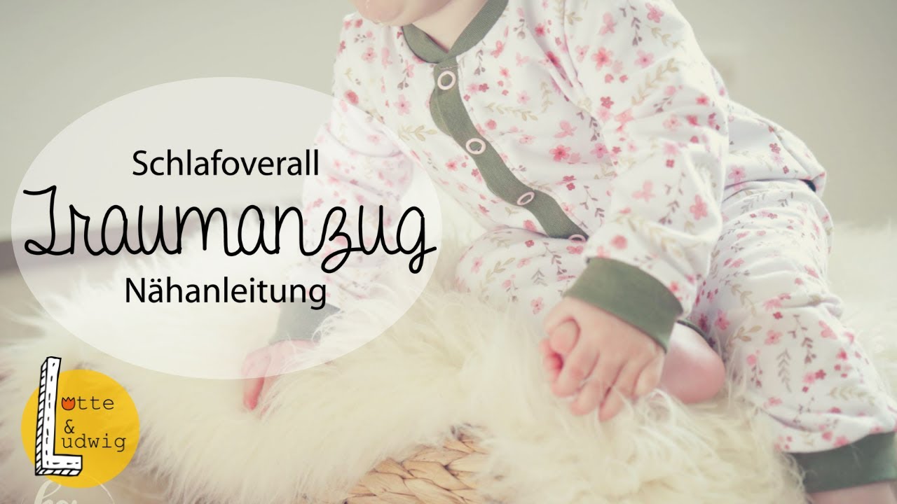 Nähanleitung Baby-Schlafanzug Traumanzug