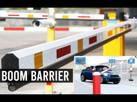 How does a Boom barrier work?| Installation of Boom barrier