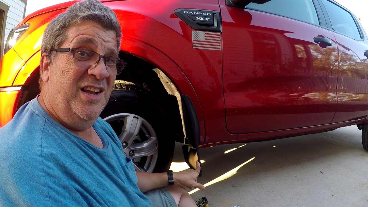 2019 Ford Ranger OEM mudflaps