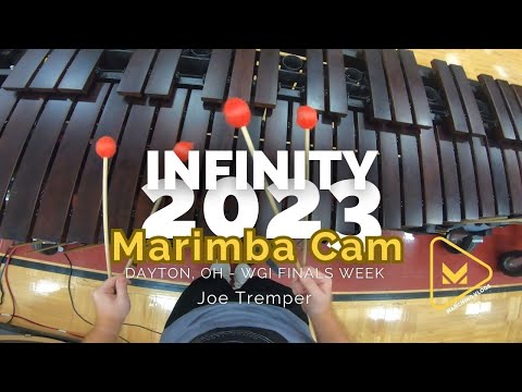 Infinity 2023 Marimba Cam - Joe Tremper - WGI FINALS WEEK