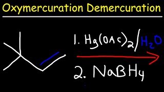 Oxymercuration Demercuration Reaction Mechanism