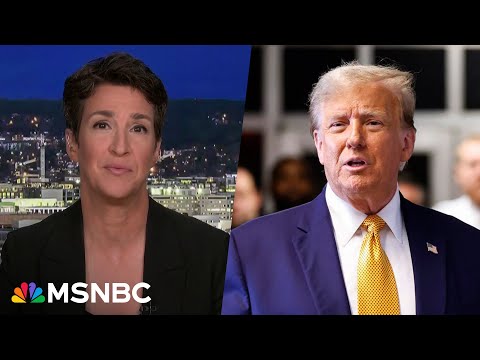 Maddow slams 'corrosive' rhetoric as spectacle of Trump's Republican cheering squad grows