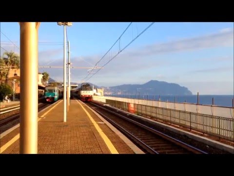 E444.005 tartaruga elettronica in transito a Genova Nervi