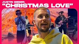 JUSTIN BIEBER PERFORMS "CHRISTMAS LOVE" ON INSTAGRAM LIVE!