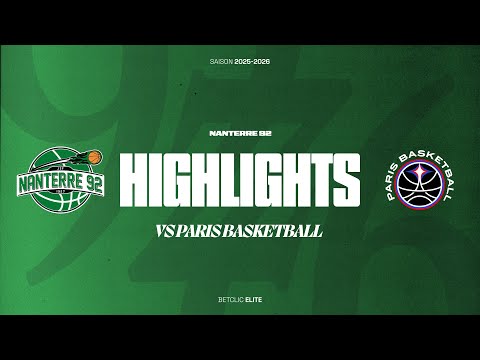 J14 - Highlights - Nanterre92 vs Paris Basketball