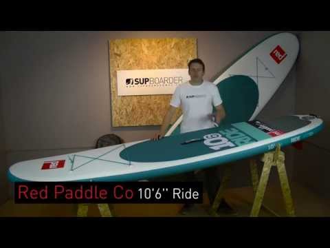 SUP Review – 2016 Red Paddle Co 10′6'' Ride Inflatable SUP Board
