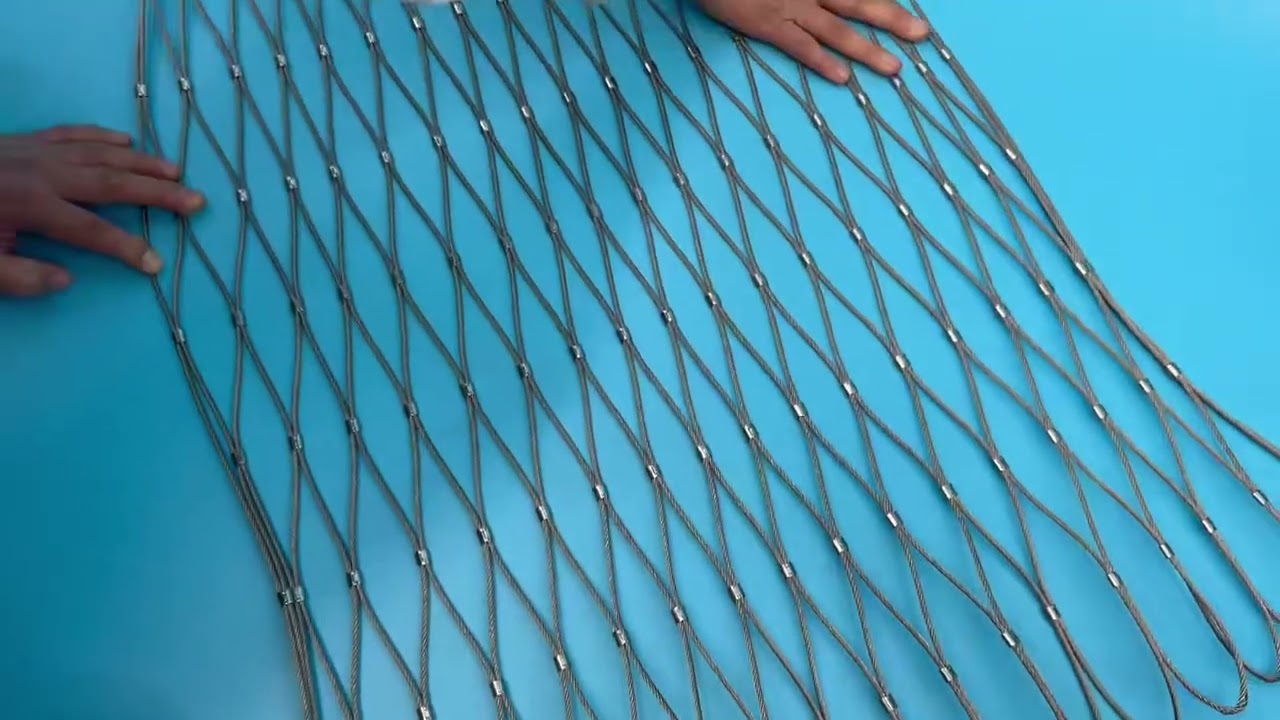 Clip Stainless Steel Cable Mesh