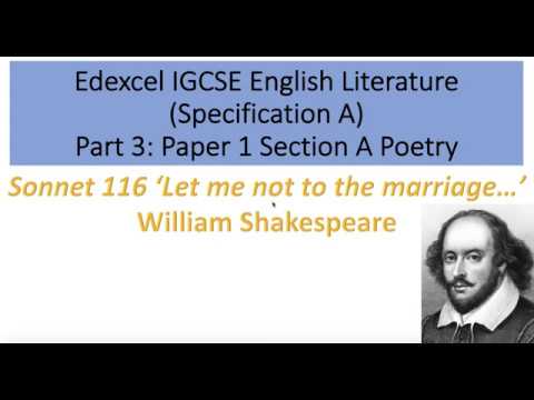 Analysis of 'Sonnet 116' by William Shakespeare