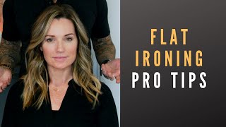 How To Flat Iron Hair Like A Professional (WHAT STYLISTS FORGET TO TELL YOU!!!)