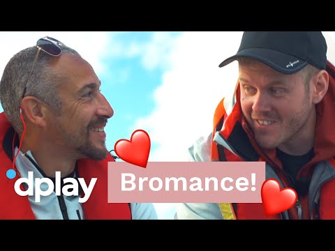 Över Atlanten | Klas försöker ge Henke Larsson ett nytt smeknamn | discovery+ Sverige