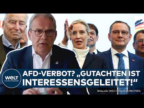 Video Thumbnail: AFD: Parteiverbot, Hochstufung vom Verfassungsschutz, Gutachten! "AfD ist verfassungsfeindlich!"