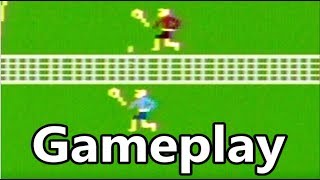 Realsports Tennis Atari 2600 Gameplay