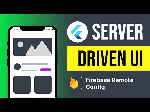 Server Driven UI | Firebase Remote Config | Dynamic UI in flutter apps using Firebase