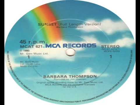 Barbara Thompson   Sunset Full Version 1980