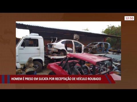 Homem é preso em sucata por receptação de veículo roubado em Teresina 10 08 2021