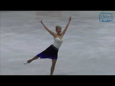 Tracey FOWLER. Oberstdorf 2018. Silver Ladies III - Free Skating. 1 place