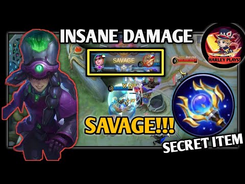 SAVAGE!! Insane O.P. Damage | Harley Funnel Unstoppable Play | Harley Best Build 2021 | MLBB 2021