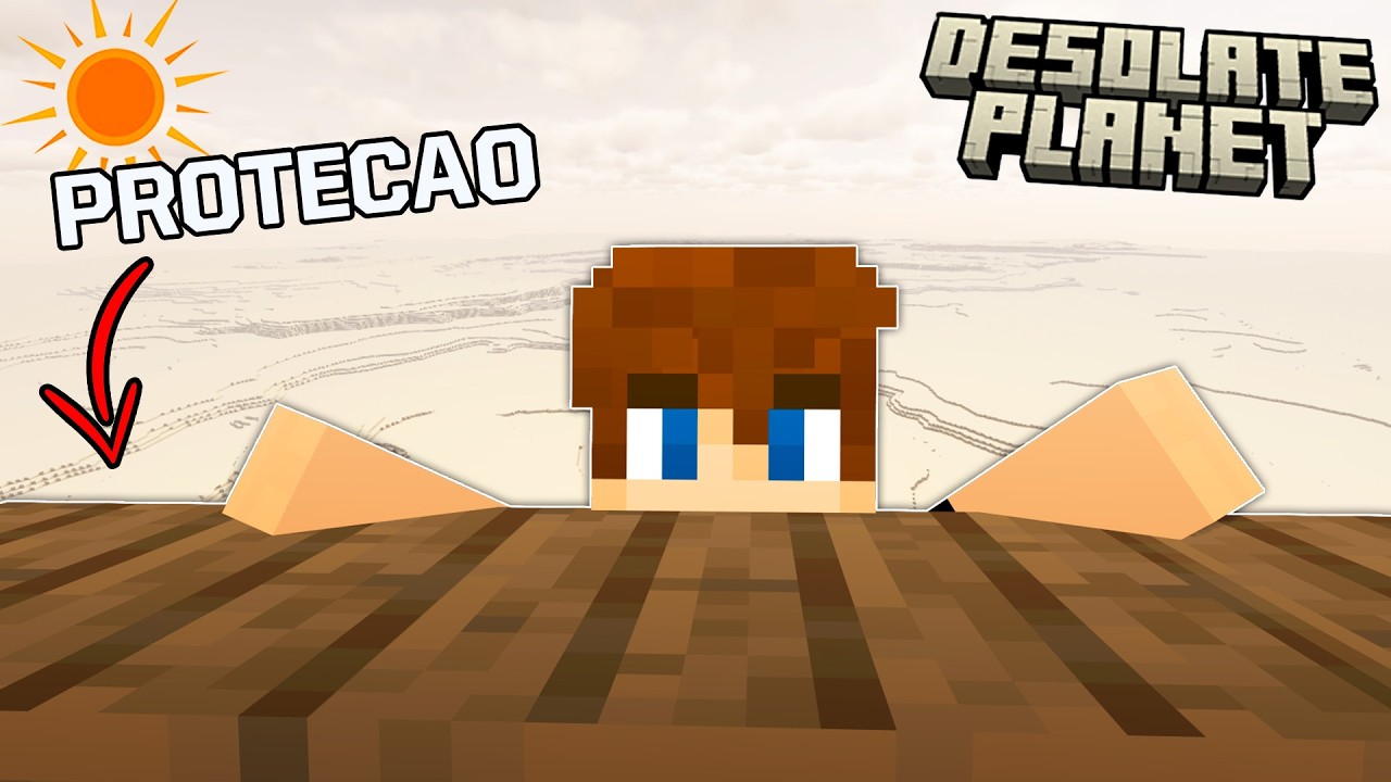 Criando PROTEÇÕES para SOBREVIVER!!! - Minecraft Desolated Planet E03 (1.20)
