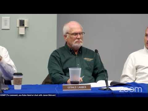KDWP Commission Meeting - March 31, 2022