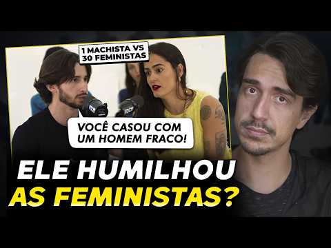 Gabriel Breier HUMILHADO por 30 Feministas?
