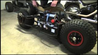 preview picture of video 'Batpod Jr - experimental electric vehicle / technical solutions'