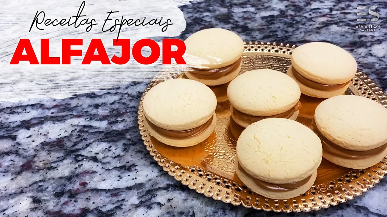 Alfajor Argentino Com Doce de Leite | Receitas Especiais Ewerton Santana e Chef Marcos Aurélio