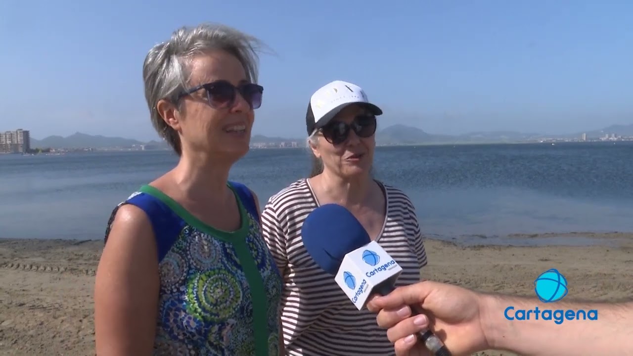 La Manga del Mar Menor, vacía