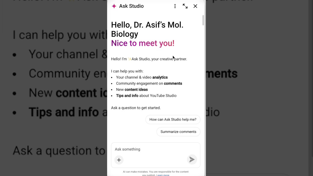 Ask Studio | AI of YouTube | Finding Top 10 popular topics of  upcoming videos