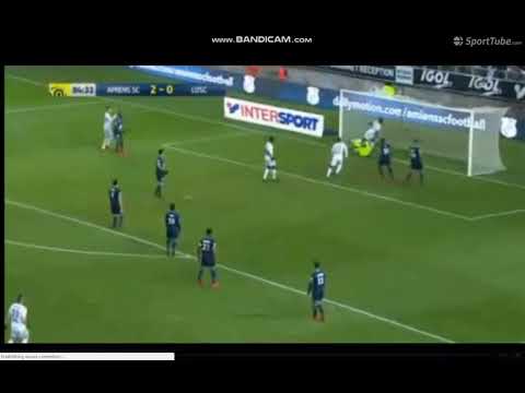 Amiens vs Lille 3-0 Dibassy Goal
