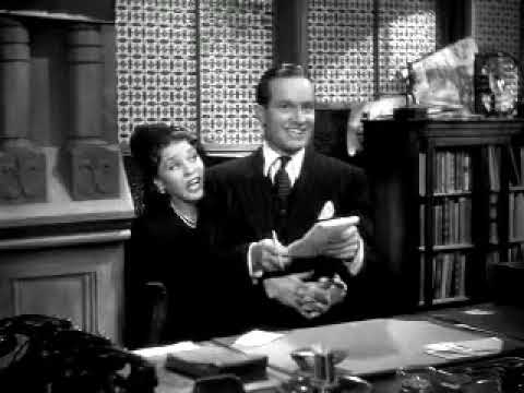 Martha Ray & Bob Hope unzipped:  "How'dJa Like to Love Me"- College Swing 1938