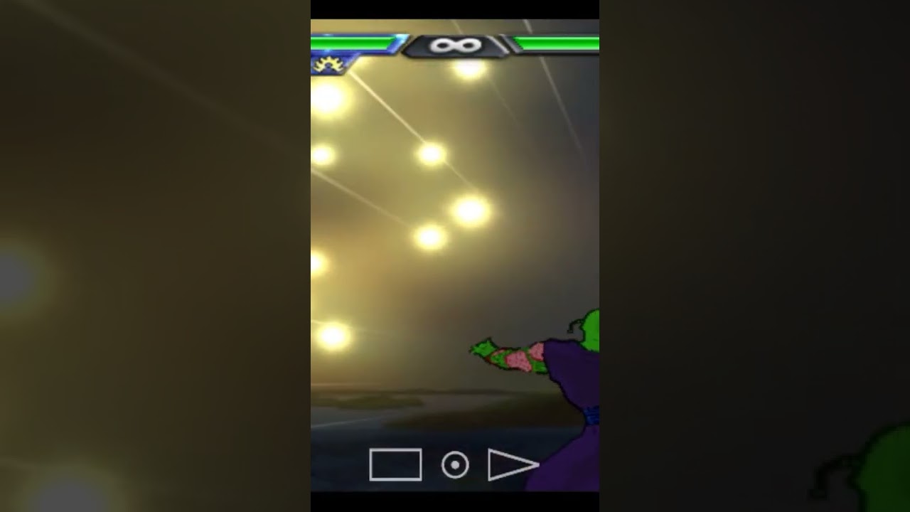 Dargon Ball z Budokai Tenkaichi 4 Piccolo's HellZone Grenade attack #short